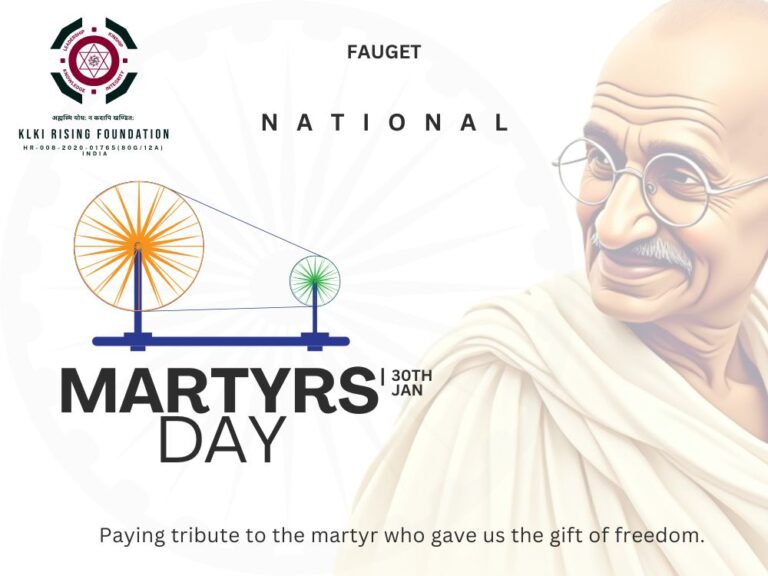 Martyrs' Day of Mahatma Gandhi ji